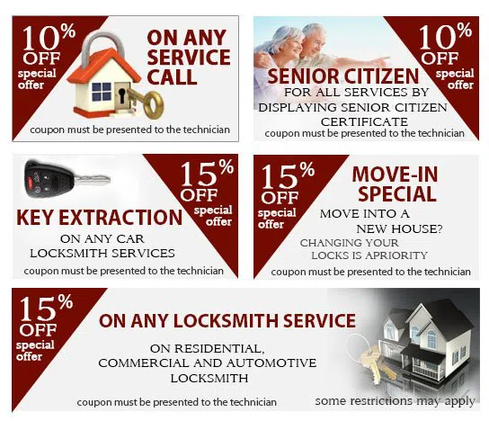 Bloomfield Locksmith Service Bloomfield, CT 860-744-3007 - coupon-set